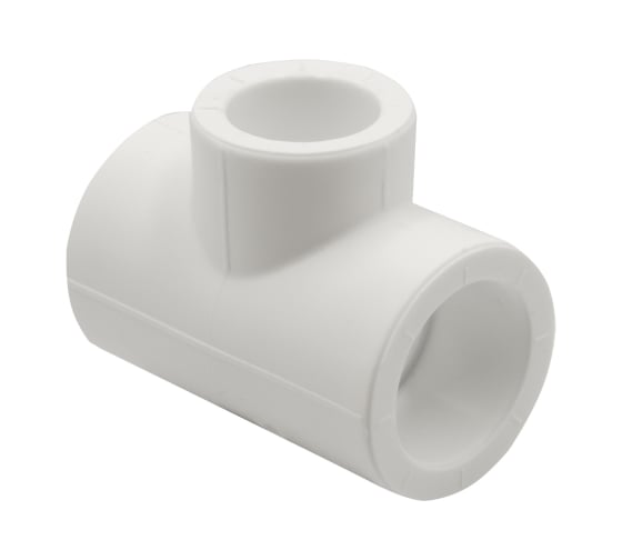 Переходной тройник VRT 25х20х25 EVER plast, белый, Россия 537517