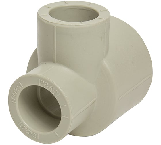 Переходной тройник VRT 32х20х20 EVER plast, серый, Россия 538392