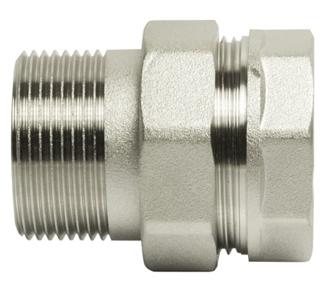 Переходник VRT со сгоном 1 1/4, прямой, никель 537246