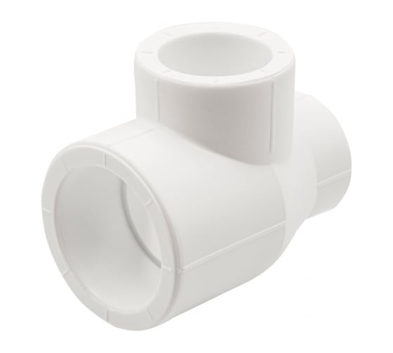Переходной тройник VRT 32х25х20 EVER plast, белый, Россия 537453