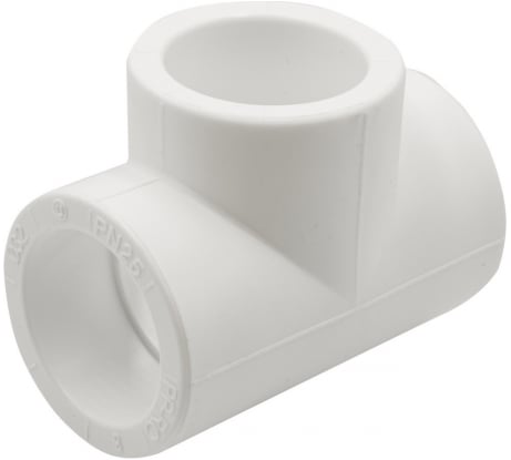 Тройник VRT 32 EVER plast, белый, Россия 537508