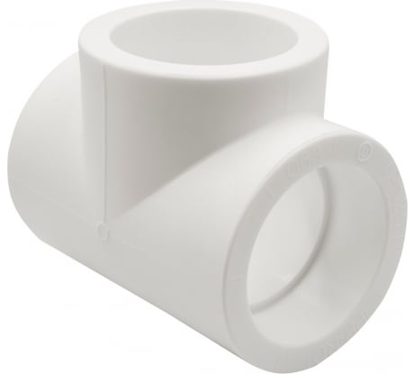 Тройник VRT 63 EVER plast, белый, Россия 537513
