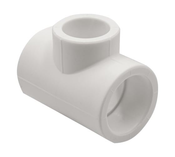 Переходной тройник VRT 32х25х32 EVER plast, белый, Россия 537458