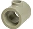 Переходной тройник VRT 50х25х50 EVER plast, серый, Россия 538402 1