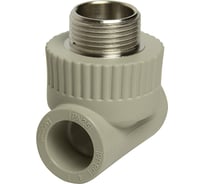 Комбинированный тройник VRT наружная, 20х3/4х20 EVER plast, серый, Россия 538378