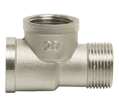 Тройник VRT 3/4, внутренняя/внутренняя/наружная, никель -1943-202020 523625