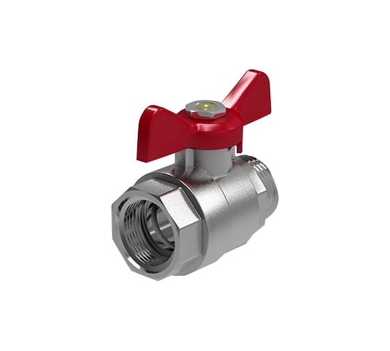 Шаровый кран Royal Thermo OPTIMAL 1 НВ, бабочка НС-1007840