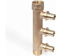 Распределительная гребенка на три трубы REHAU  R Rp 3/4-20 RX 14563861001