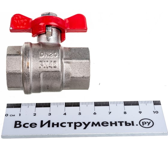 Шаровый кран Royal Thermo OPTIMAL 3/4 ВВ, бабочка НС-1007831