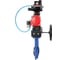 Затвор DN.ru GGG50-316L-EPDM Ду150 Ру16 с пневмоприводом, пневмораспределителем, БПВ, БКВ, дублером D050-10613 4