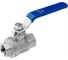 Шаровой полнопроходной кран DN.ru 316-316-PTFE-140 Ду8 Ру140 резьбовой с рукояткой D160-24448 1