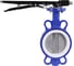 Затвор DN.ru WCB-316L-PTFE Ду125 Ру16 с рукояткой и концевыми датчиками D050-13694 1