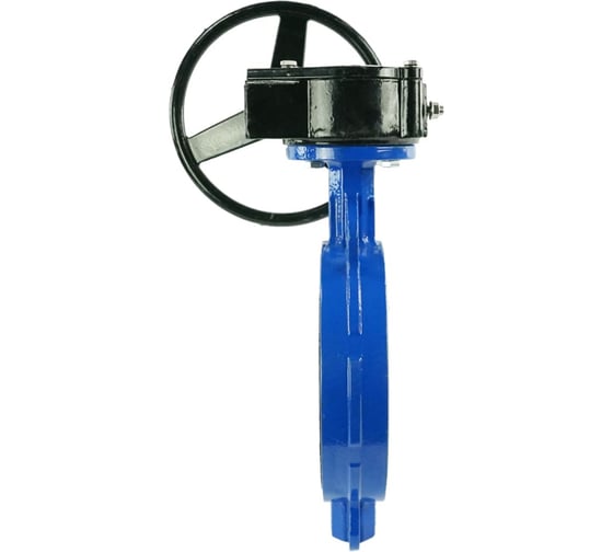 Затвор DN.ru WCB-316L-PTFE Ду40 Ру16 с редуктором RDN-1 D050-10230