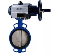 Затвор DN.ru GGG50-316L-EPDM Ду150 Ру16 с пневмоприводом, пневмораспределителем D050-22155