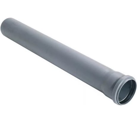 Канализационная труба ВОЛГА ПЛАСТ ПП 50х1.8, 0.75 м, 3х-слойная 00-00000022