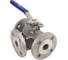 Шаровой полнопроходной кран DN.ru 316-316-PTFE-16 3-ходовой Т-тип Ду65 Ру16 с ISO-фланцем D160-28043 8