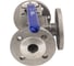 Шаровой полнопроходной кран DN.ru 316-316-PTFE-16 3-ходовой Т-тип Ду100 Ру16 с ISO-фланцем D160-28045 3