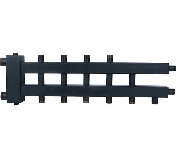 Коллектор дублер с гидроразделителем ROMMER на 3+2+1 контура RDG-0018-024036 RG008U48TCBFLD