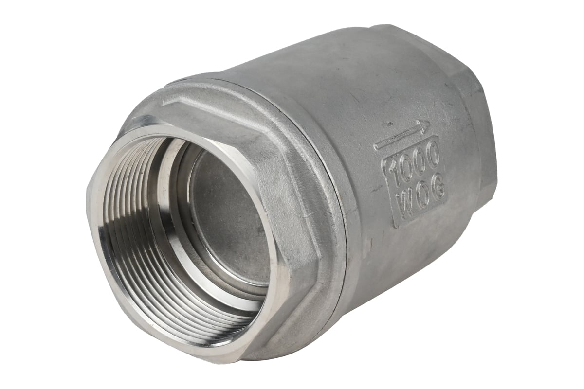 Клапан обратный пружинный DN.ru SCV316-6340 Ду50 Ру63 нержавеющая сталь ...