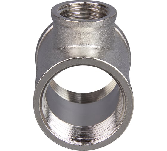 Тройник переходной TEBO ВР 1"x1/2"x1" латунь T-ЛР.Тр.1.1-12-1.CN