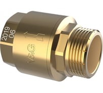 Клапан обратный VALOGIN 1 1/4 вн.-нар., с латунным сердечником VG-401304