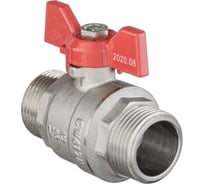 Шаровой кран VALOGIN рукоятка бабочка, 1 нар.-нар. VG-103103