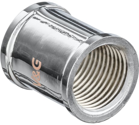 Муфта VALOGIN 1/2 вн.-вн., хромированная VG-204401