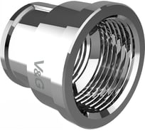 Переходная муфта VALOGIN 1x3/4 вн.-вн., хромированная VG-204504