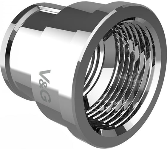 Переходная муфта VALOGIN 1x3/4 вн.-вн., хромированная VG-204504 1