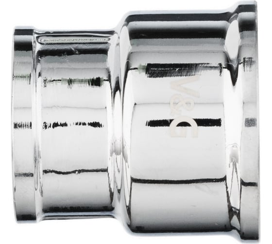 Переходная муфта VALOGIN 3/4x1/2 вн.-вн., хромированная VG-204502