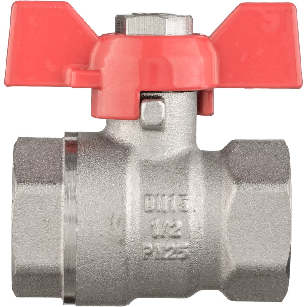 Шаровой кран VALOGIN рукоятка бабочка, 1/2 вн.-вн. VG-102101 - выгодная ...