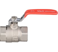 Шаровой кран VALOGIN стальная рукоятка, 3/4 вн.-вн. VG-102202