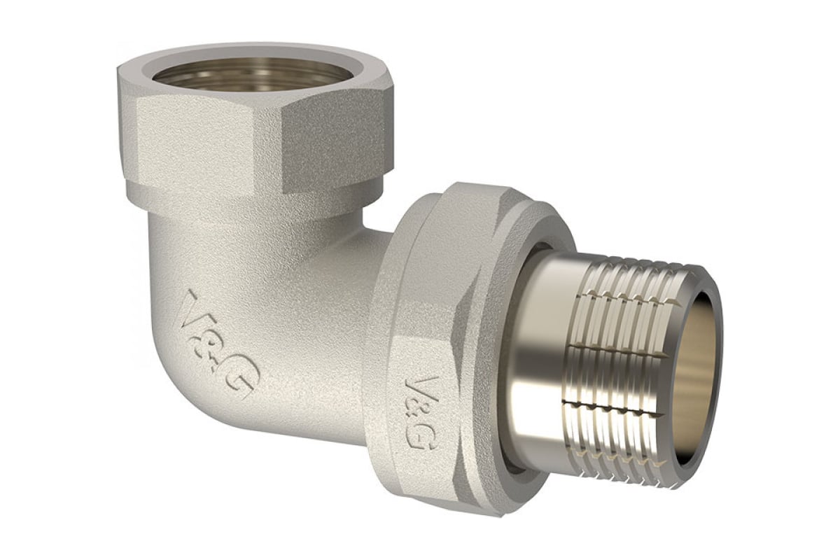 Угловой разъемный сгон американка VALOGIN 1, внутренняя-наружная VG ...