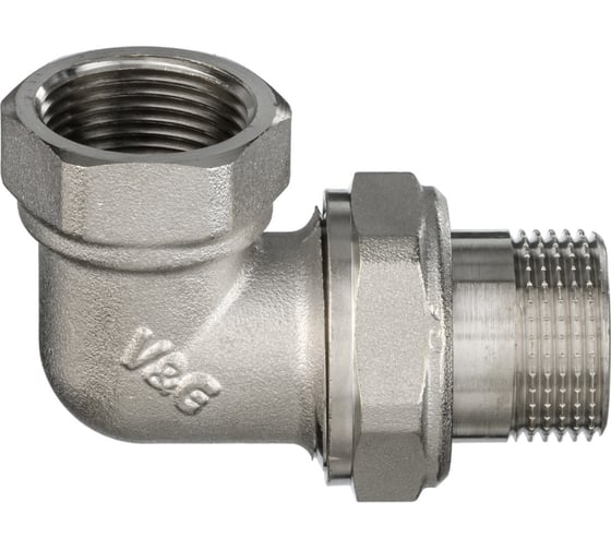 Угловой разъемный сгон американка VALOGIN 3/4, внутренняя-наружная VG-205202