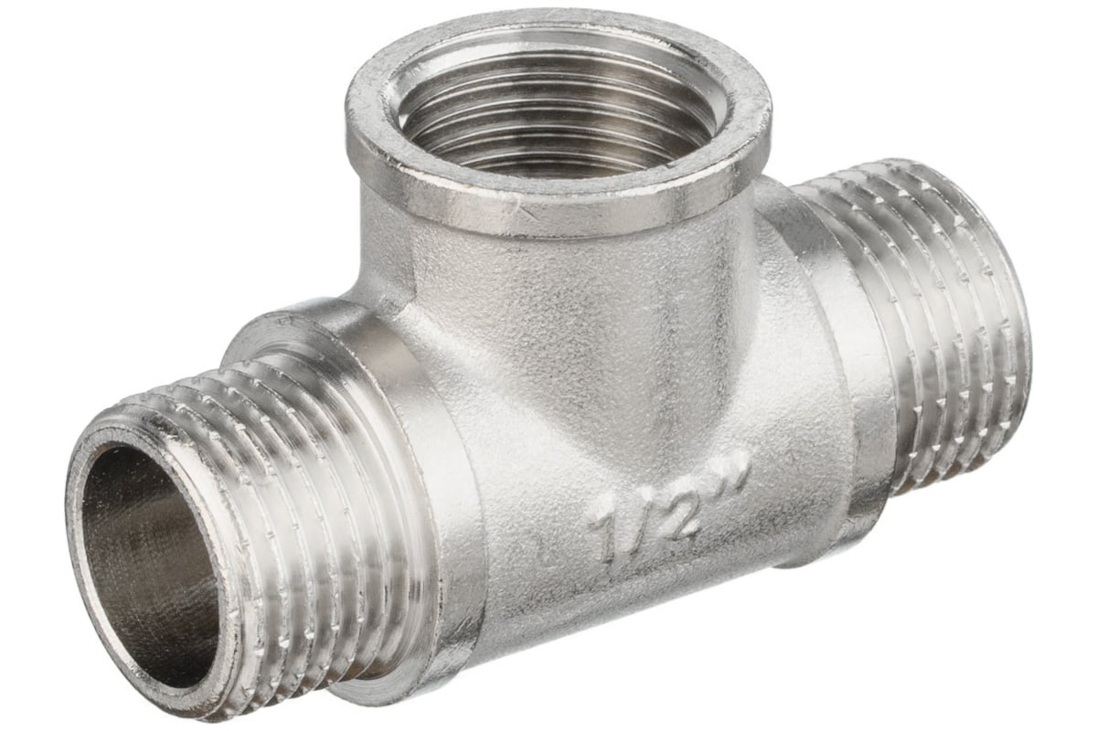 Переходной тройник VALOGIN 1/2, наружная-внутренняя-наружная VG-202501 ...