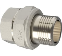 Прямой разъемный сгон американка VALOGIN 1 1/2, внутренняя-наружная VG-205105