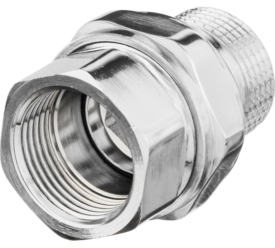 Прямой разъемный сгон американка VALOGIN 3/4, внутренняя-наружная, хром VG-205402
