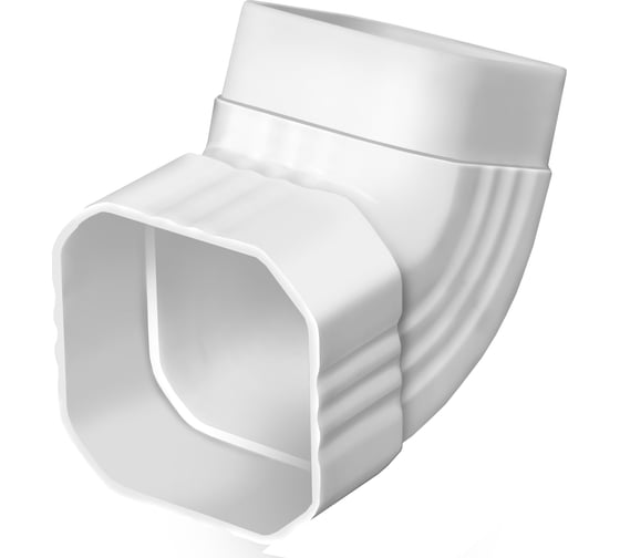 Отвод VN 67x67, U110x67, белый TBW