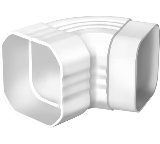Отвод VN 67x67, U110x67, белый TBW
