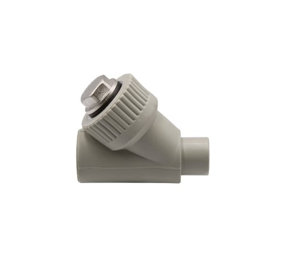 Косой фильтр 32 VRT вн/нар EVER plast, серый 538447