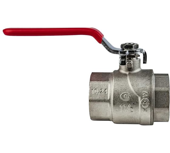 Кран шаровой KROMWELL ручка-рычаг, 1 1/2" внутренняя - внутренняя резьба KW.282.08