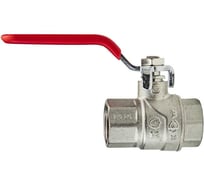 Кран шаровой KROMWELL ручка-рычаг, 1/2" внутренняя - внутренняя резьба KW.282.04