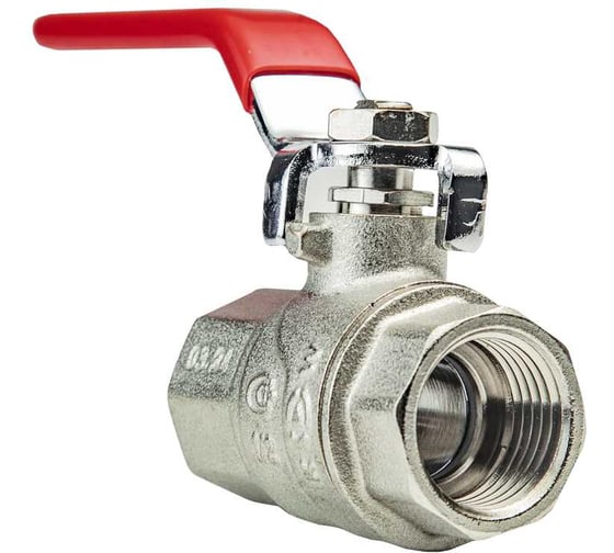 Кран шаровой KROMWELL ручка-рычаг, 1/2" внутренняя - внутренняя резьба KW.282.04