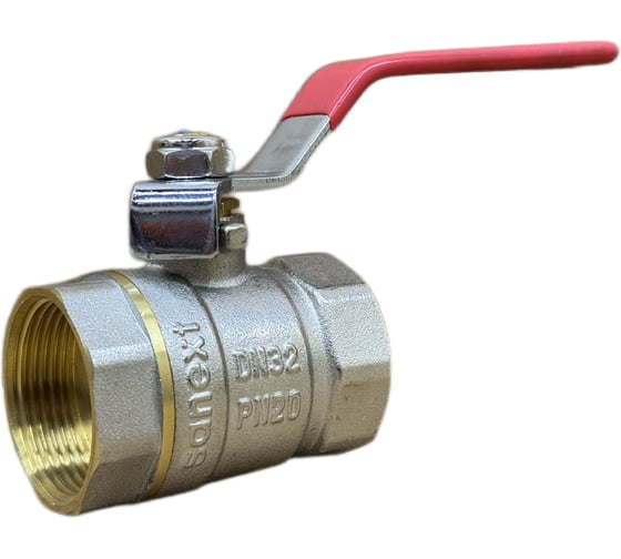 Шаровой кран ГОСТ SANEXT Ду 40, ВР 1 1/2", рычаг 8755