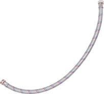 Гибкая подводка Беламос 1x800 мм, нерж.сталь, прямая, ш/г o297