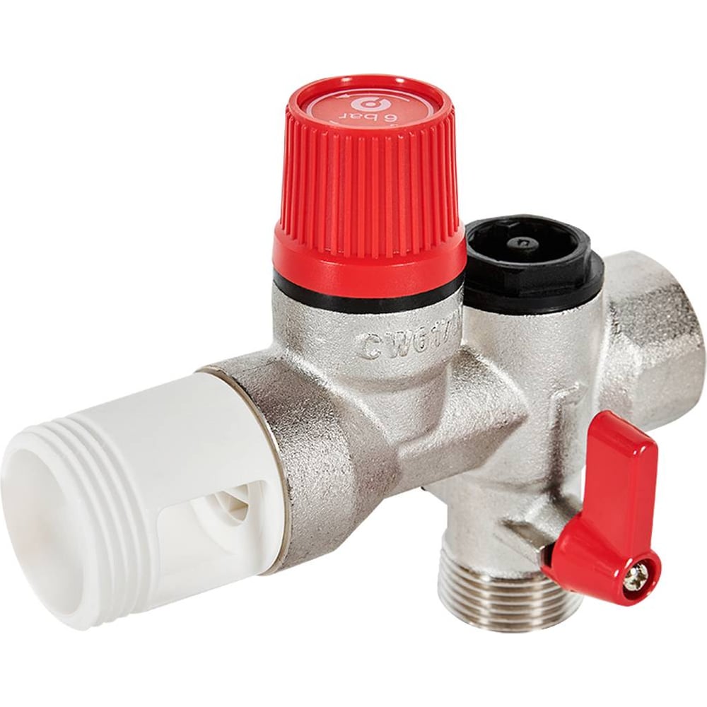 Группа безопасности для бойлера ROMMER 6 бар 1/2 RVS-0007-007015 ...