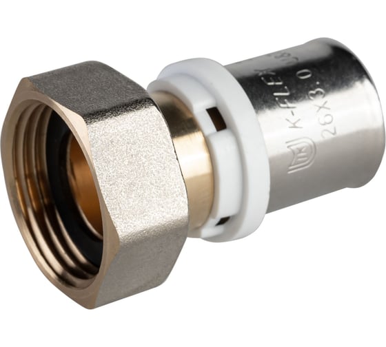 Муфта с накидной гайкой пресс-фитинг K-FLEX SOLID 26x3/4" 86MLAE1A090700C