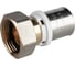 Муфта с накидной гайкой пресс-фитинг K-FLEX SOLID 26x1" 86MLAE1A090600C 2