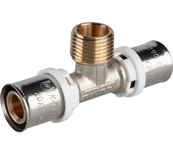 Тройник пресс-фитинг K-FLEX SOLID HP 20x1/2" 86MLAL1A020500C
