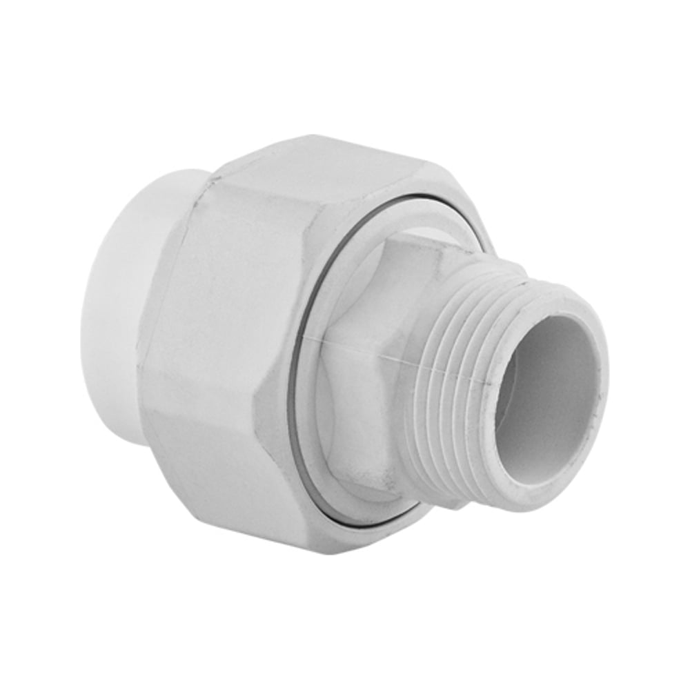 Муфта пластиковая разъемная TEBO PPR 20x1/2" НР 030021502 - выгодная ...